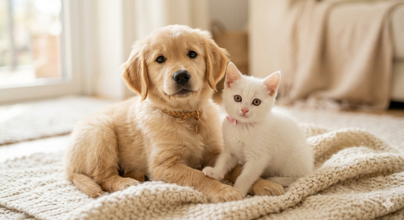 Cachorro y gatito PetShop GT